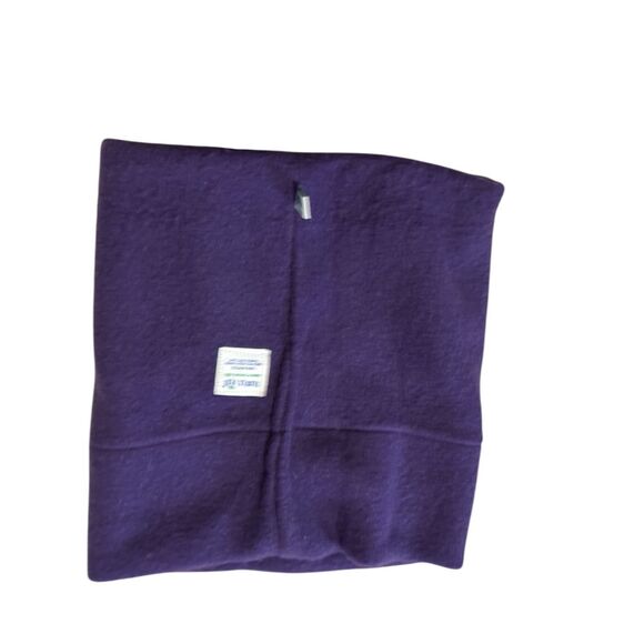 Two piece Turtle Fur Fleece The Turtle's Neck and Purple Fleece Headband Ski One - Picture 2 of 6